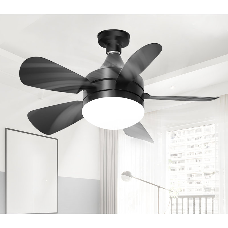 Socket fan light - ceiling fans with lights and remote control, 3 colors 3000k-6500k, 2000 lumens,powerful airflow quiet fan light bulb screw in ceiling fan for bedroom, living room, kitchen