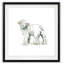 Bébé agneau - reproduction de cadre photo-1000537518
