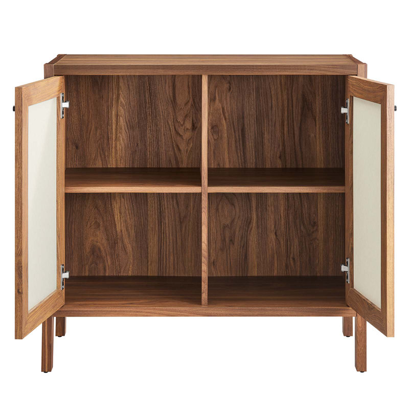 Armoire de rangement à grain de bois 33 po Capri