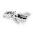 7/16 inch Overlay 38N Compact 105 Degree Face Frame Concealed Hinge [Press-in]