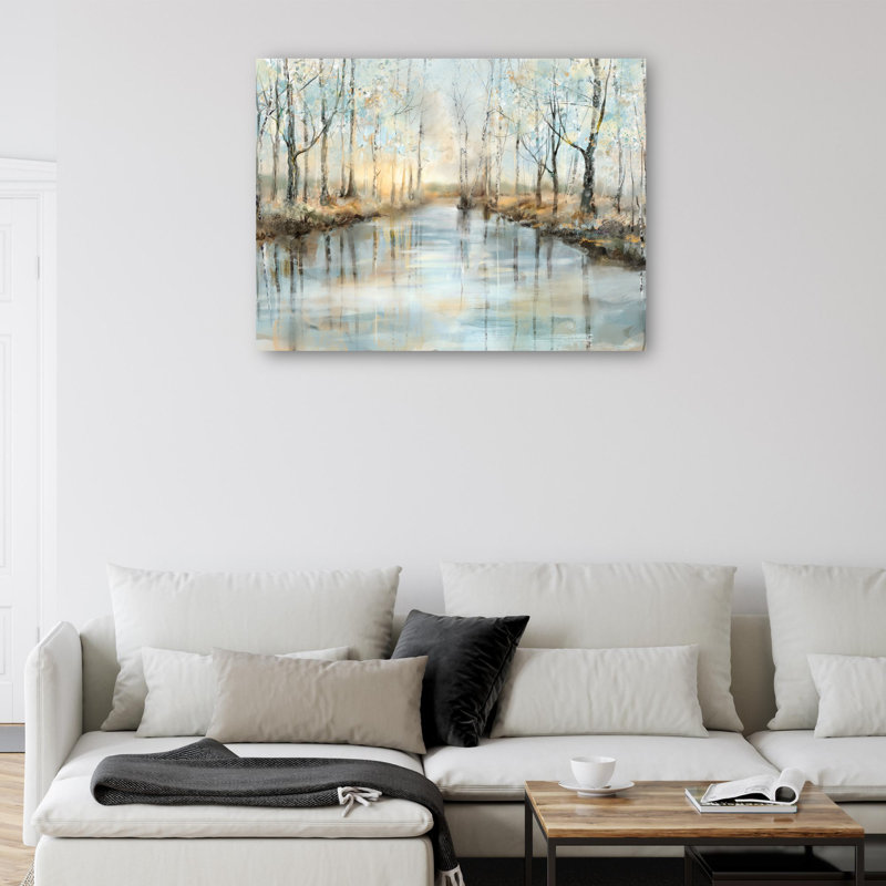 Calm Reflections II by Studio Arts Canvas Art Print, 27" H x 36" W