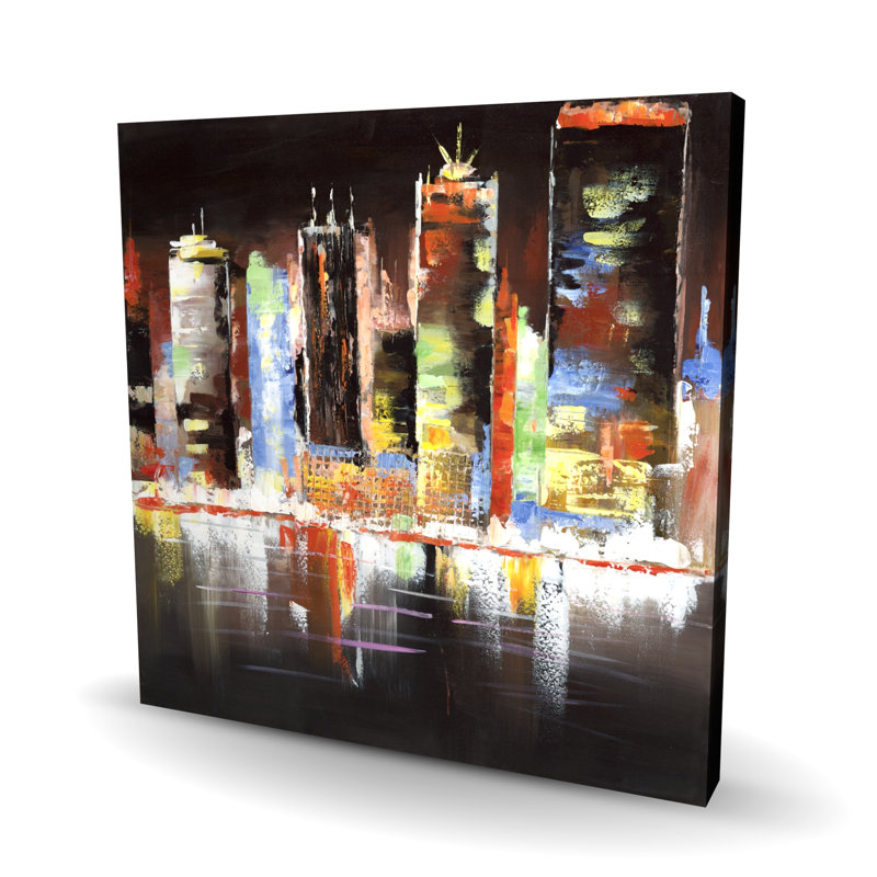 Cityscape by Night - Toile de construction pour la maison