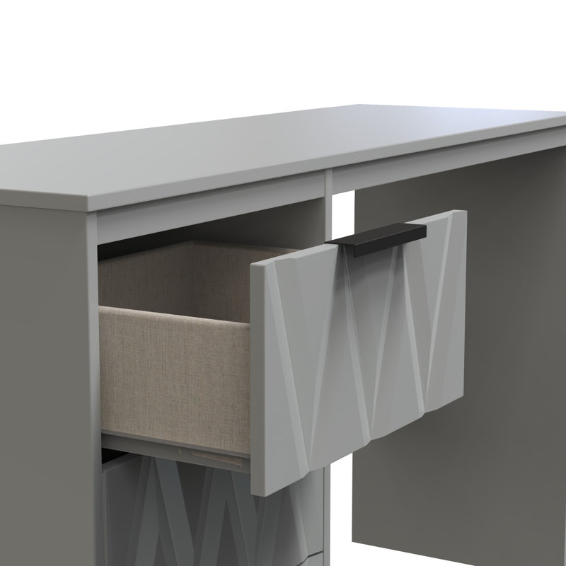 Besmir Dressing Table, Dusk Grey