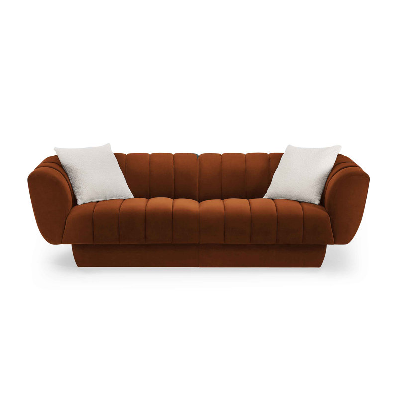 MINIMORE Modern Style 88.2'' W Charlotte 3Seater Chesterfield Sofa