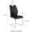 Gingerich Faux Leather Upholstered Metal Side Chair-36221073