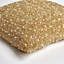 Golden Beaded Pillow