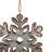 5.12'' Metal Snowflake Holiday Shaped Ornament