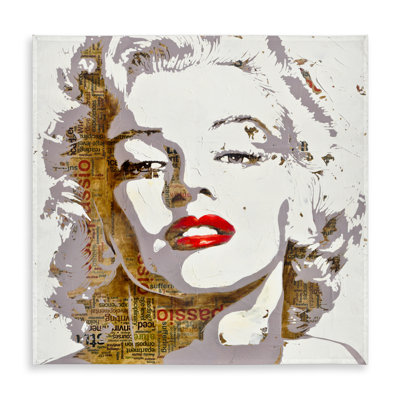 Marilyn Monroe Typography Tablecloth | Beauty Romantic Decor
