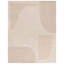 Martella Hand Tufted Wool, Viscose, Cotton Geometric Rug-1733594322