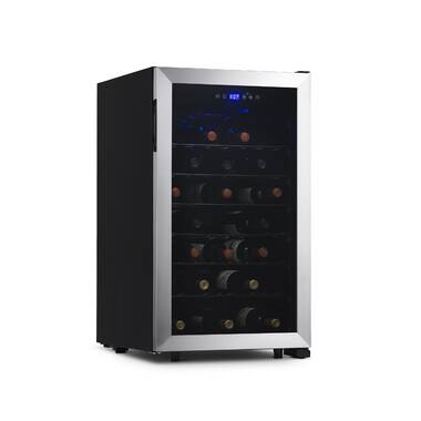 Newair 126 Can Freestanding Beverage Fridge in Stainless Steel with  Adjustable Shelves & Reviews