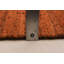 Tapisserie naturelle orange kilim 6 pi 9 po x 9 pi 7 po