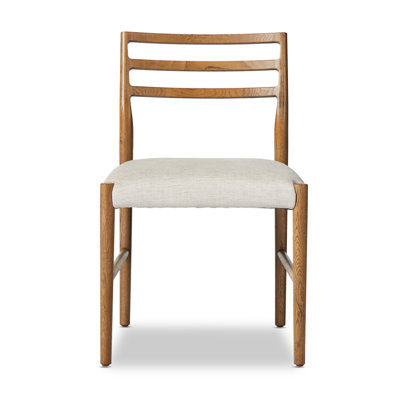 Lindyn Cotton Oak Side Chair