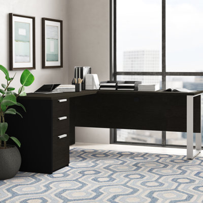 Kadian Reversible L-Shape Excutive Desk with Drawers