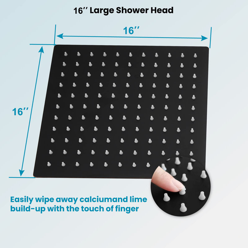 Rain Fixed Shower Head 2.0 GPM GPM, Oil-Rubbed Bronze