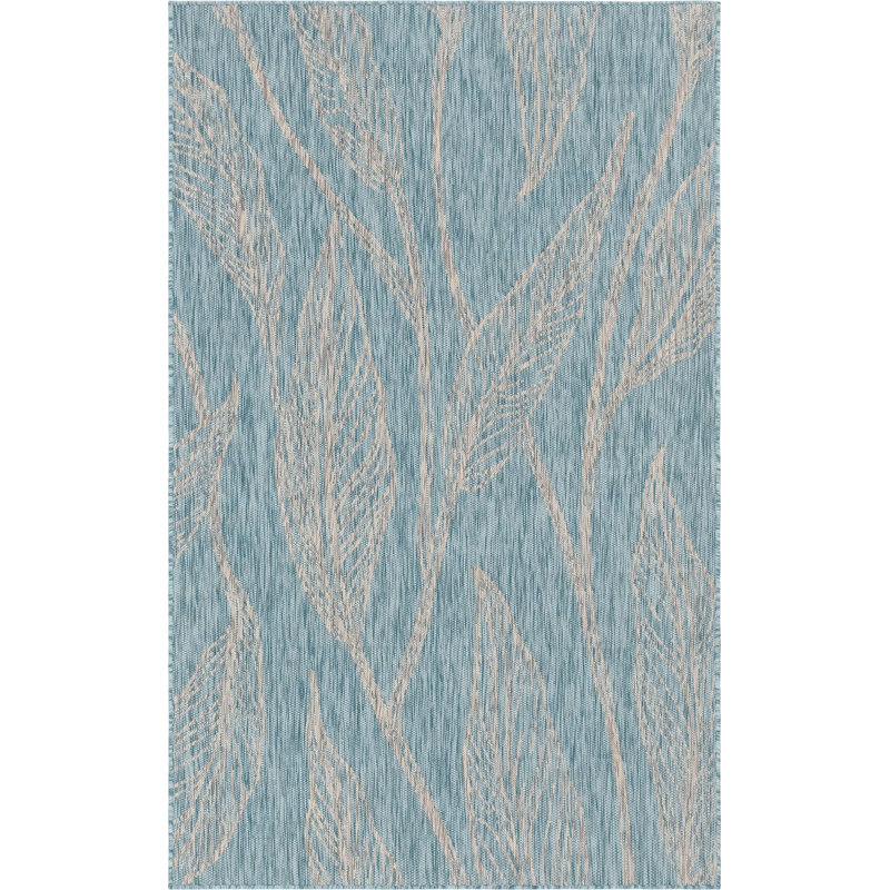 Tapis d'extérieur couleur mer Kona, Rectangle 5 pi x 8 pi