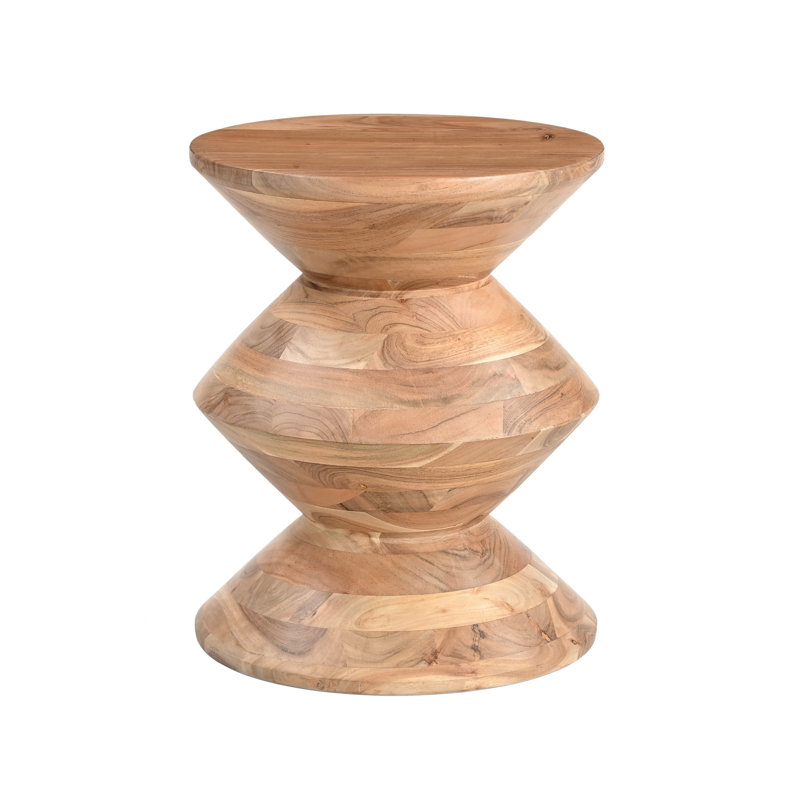 Dairius Solid Wood End Table
