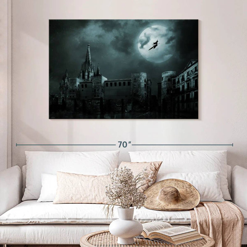 Kelan Witch's Castle, 32" H x 48" W