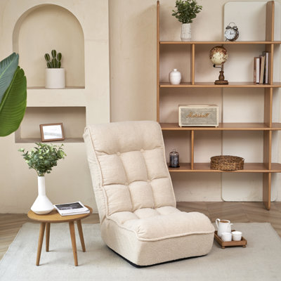 Single Sofa Reclining Chair Japanese Chair Lazy Sofa Tatami Balcony Reclining Chair Leisure Sofa Adjustable Chair