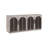 Wood Four Door Credenza