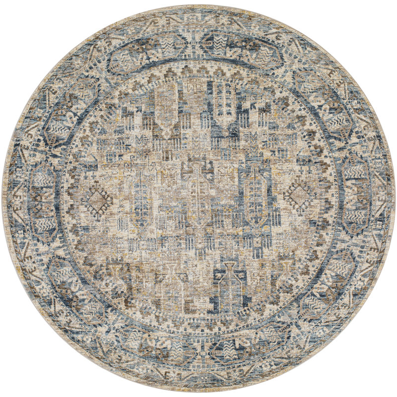 Letourneau Oriental Indoor Rug, Round 7'10"