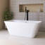 Baignoire de trempage autoportante en acrylique 67 po