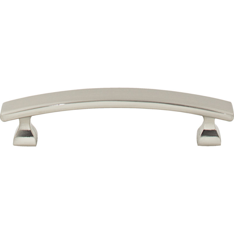 Hadly 3 3/4" Center to Center Arch Pull, Satin Nickel