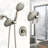 Complete Shower System with Rough in-Valve-97560998