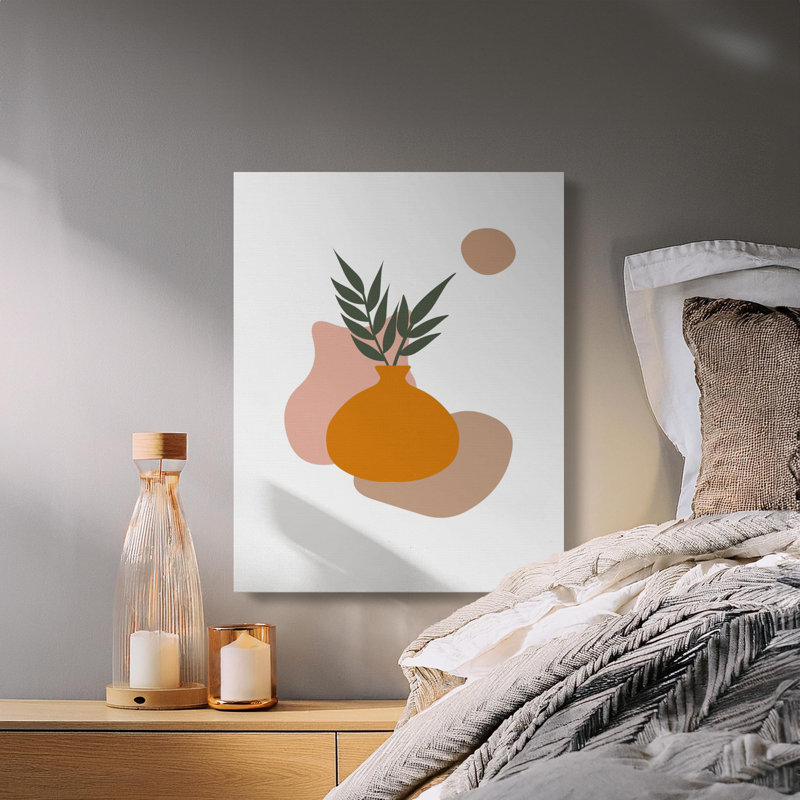 1 Piece Wrapped Canvas Wall Art Set, 25.4 cm H x 20.32 cm W