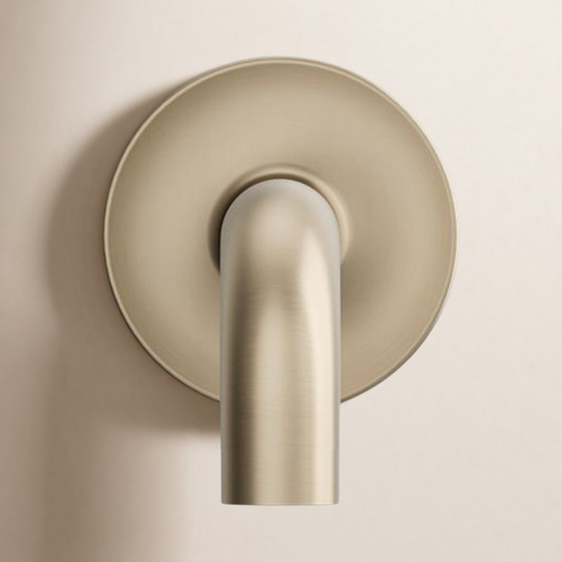 Purist® Wall Mounted Tub Spout, Vibrant Brushed Bronze