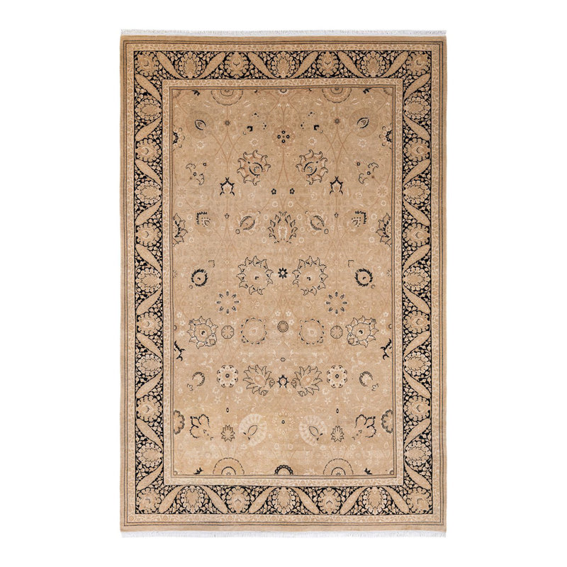 Classic One-of-a-Kind 6' 3" X 9' 5" Hand Knotted Area Rug