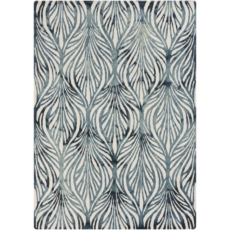 Sampson Hand Tufted Wool Geometric Indoor Rug