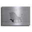Art mural luxueux en métal «Believe 1» par John Hovenstine, 36 po x 24 po