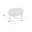 Debbi Solid Wood Top Nesting Coffee Table