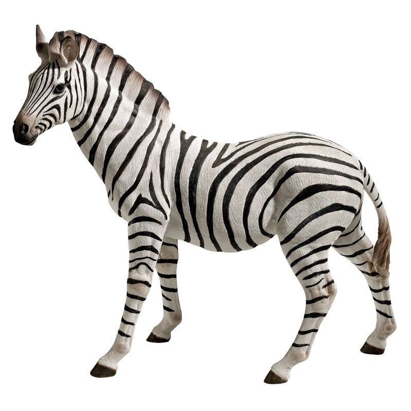 Zora, the Zebra Garden Statue