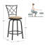 Tabouret pivotant à hauteur réglable Basche