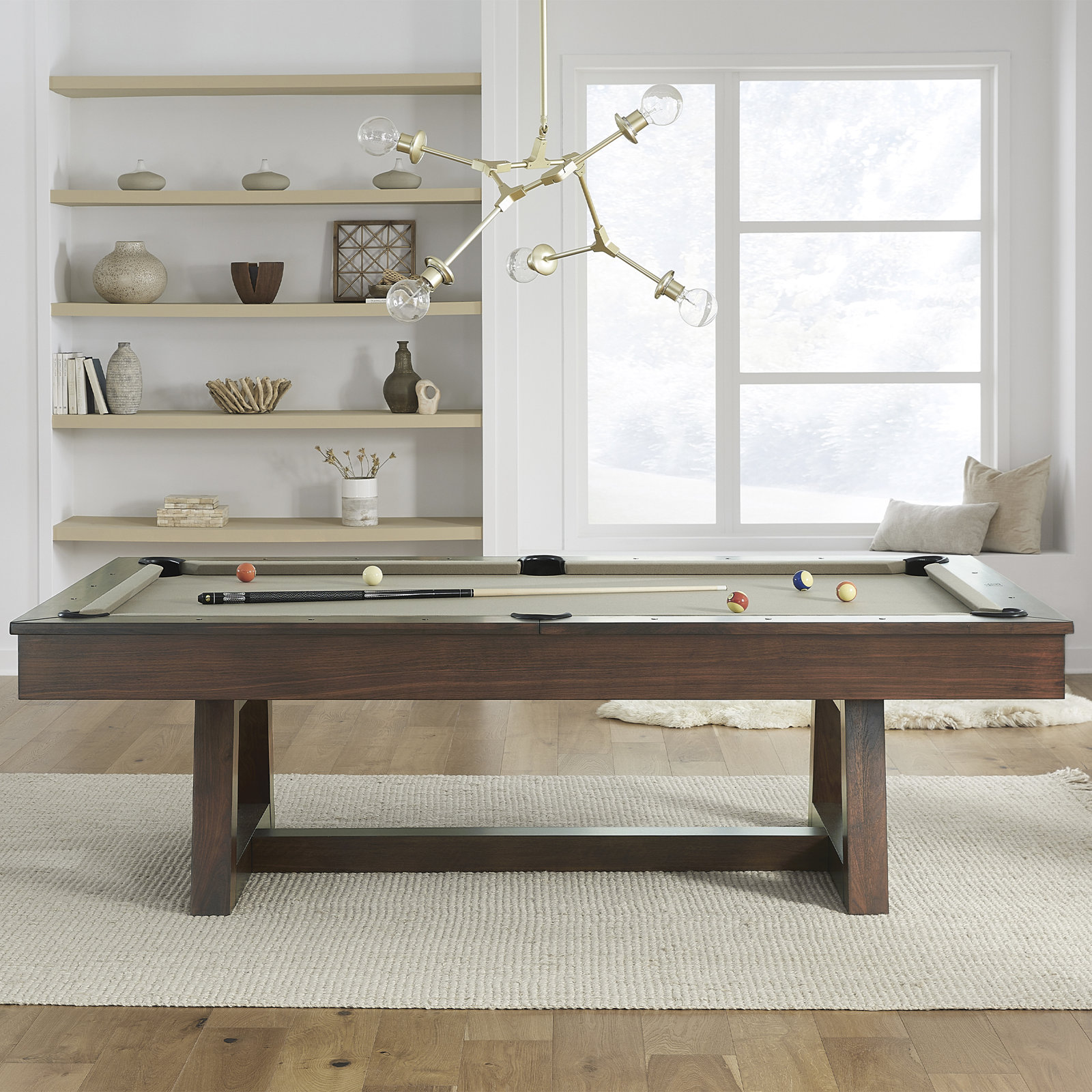 Aiden Modern Farmhouse Pool Table