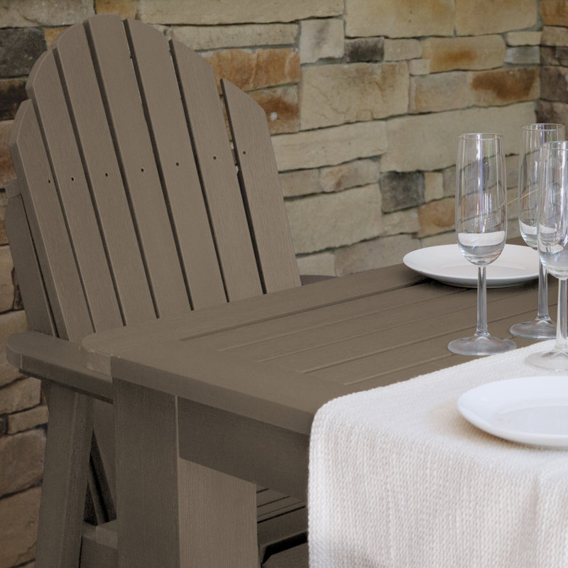 Ensemble repas pour 6 personnes Macias, H 40,5 po x l 84 po L 115 po, Brun bois