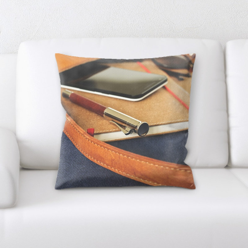 Coussin décoratif sac
