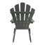 Chaise Adirondack inclinable en bois