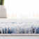 Mercurio Abstract Beige/Blue Area Rug
