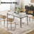 Canice Boucle Upholstered Metal Leg Side Chair (Set of 4)-1415280299