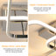  Sleek 2-Light Square Flush Mount-792678021
