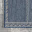 Tapis intérieur / extérieur bleu Achyut Southwestern-353641969