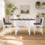 3-Piece Wood Counter Height Drop Leaf  Dining Table Set with 2 Upholstered Dining Chairs for Small Place-1139149110-1139149111