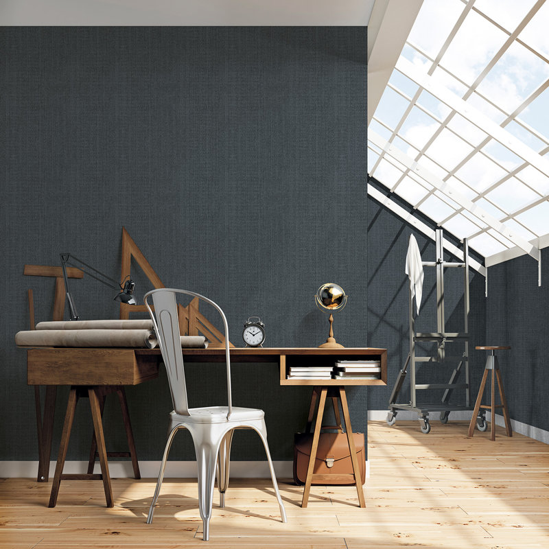 Riviera 10m x 53cm Paste the Wall Wallpaper Roll, Navy
