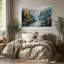 Art mural en toile Frosted Woods-127363833