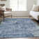Premium Machine Washable Prisco Navy Rug
