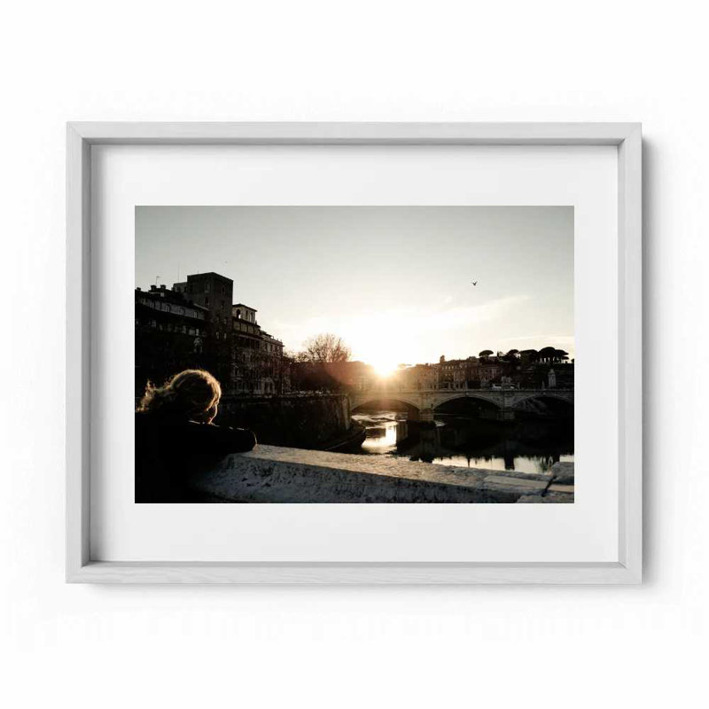 What Dreams May Come Print by Joseph Regan, 22" H x 26" W x 0.75" D, White