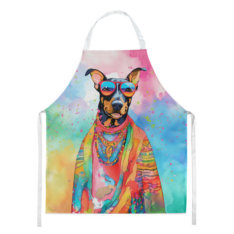 No Pattern Bib Apron
