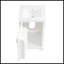 Meuble-lavabo de 20 pouces avec lavabo, porte à fermeture douce, support de rangement et tablette réglable pour les salles de bain modernes-1074517175